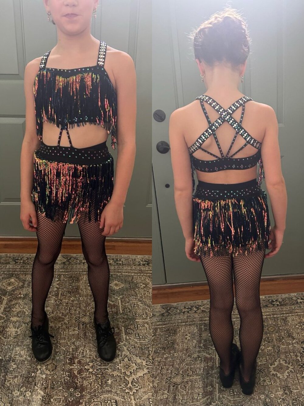 Tenth House Tap or Jazz Dance Costume with custom stoning